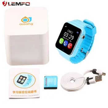 

V7K Children Smart Watch Security Safety Monitor Anti Lost GPS Location Positioning Tracker Display Screen Waterproof