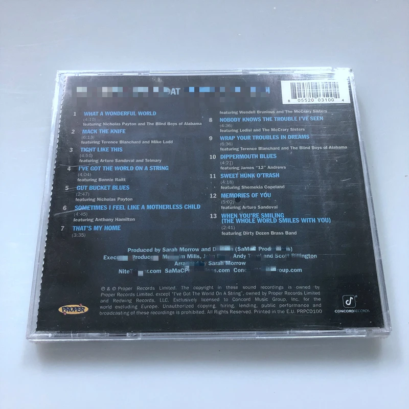 Jazz The Spirit Of Satch car CD