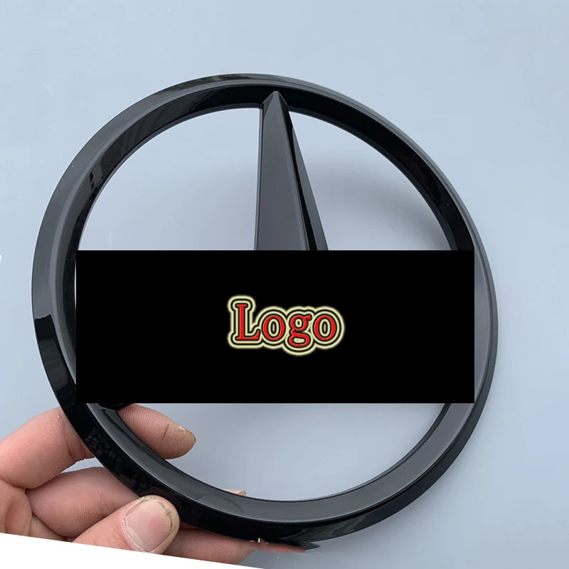 

Car Badge Logo Sticker for Mercedes-Benz A-Class C-Class E-Class S-Class CLA GLA Front Mark C200 E300L W204 Sticker Decal