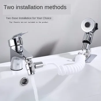 

Faucet External Shower Hand Bathroom Toilet Faucet Filter Flexible Suit Wash Hair Hose Kitchen Shower Sink Faucet Water Saving
