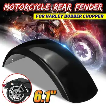 

6.1" Motorcycle Rear Mudflaps Fender Mudguard Stainless Steel For Harley Bobber Chopper