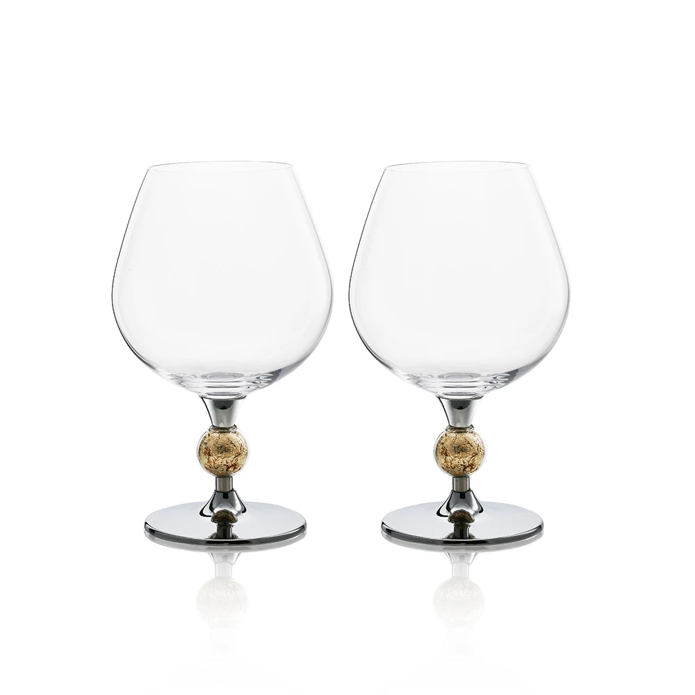 Oh Trend Creative New Design Wedding Crystal Brandy Glasses Bar Whiskey Glasses For Drink