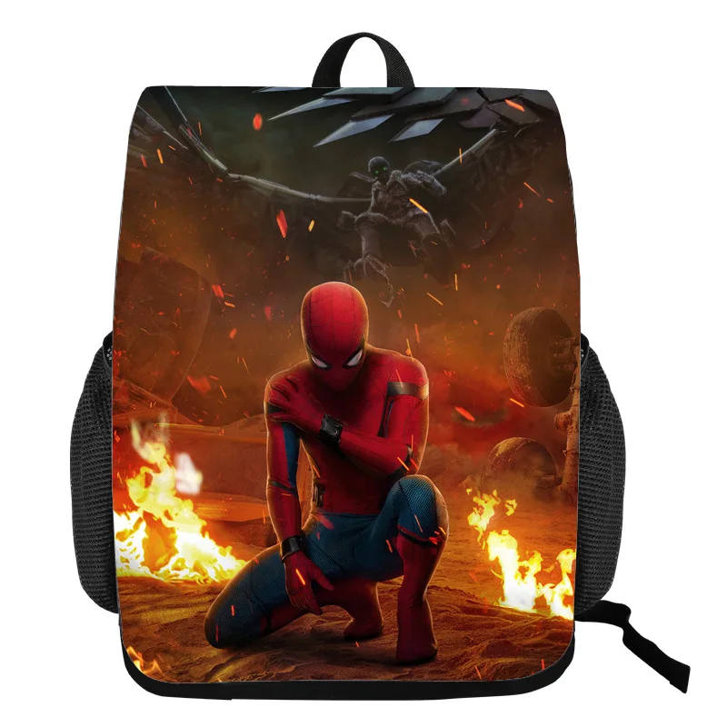 Супер герой Человек-паук рюкзак подростковый ранец дети обратно в школьный пенал книжные сумки студенческий Мальчики женский туристический рюкзак - Цвет: 11