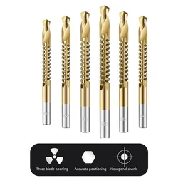 Jeu de forets hélicoïdaux en Cobalt de 3 à 8mm, foret hélicoïdal en acier à grande vitesse, résistant à la chaleur, outils de perçage pour le bois et le métal 