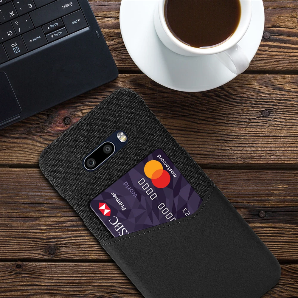 Business  Card Slots Cover Phone Case Coque Capa