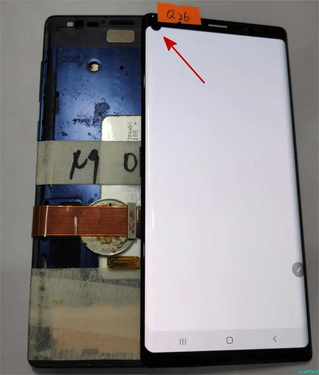 Для samsung Galaxy Note 9 N960 N960F N960D N960DS дефект ЖК-дисплей кодирующий преобразователь сенсорного экрана в сборе Super Amoled - Цвет: Q26