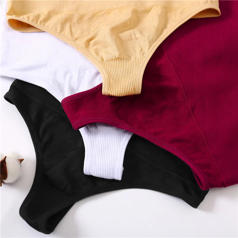 Women High Waist Shaper Sexy Thong Autumn Breathable Body Shapers Slimming Underpants Tummy Underwear Soft Shaping Panties M-2XL