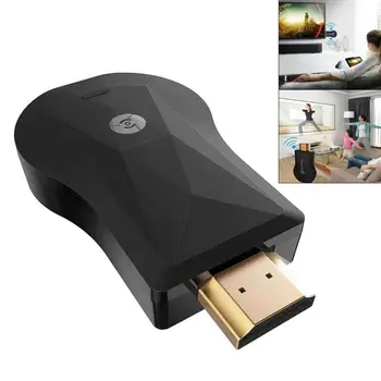 

Wireless Display Dongle Anycast DLNA AirPlay Mirror HDMI TV Stick Wifi Miracast Dongle Receiver support Netflix for IOS/Android