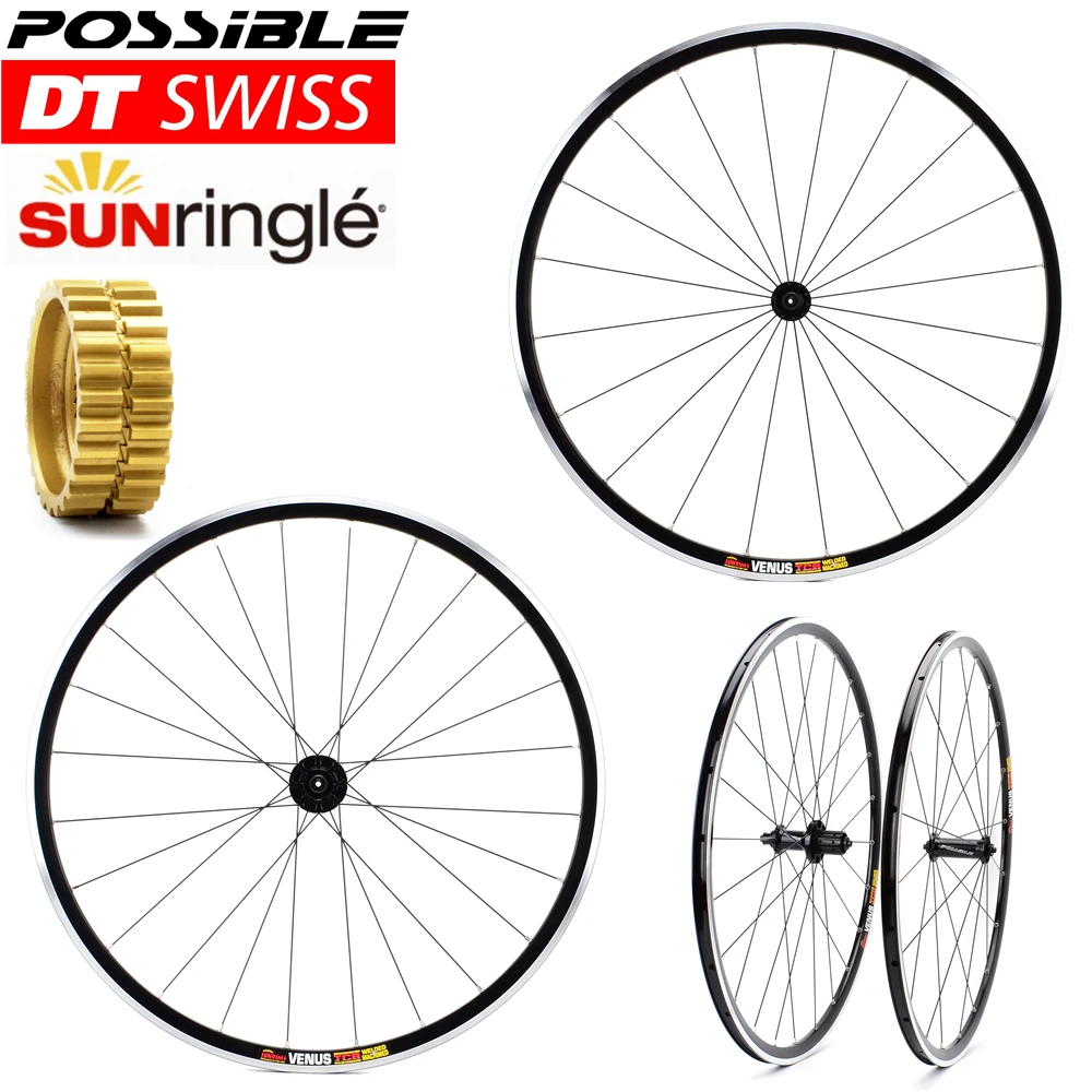 

Possible 700c Road Bike Wheelset Sun Ringle Venus Rim With 36t Ratchet Structure Hubs DT Swiss Champion Spokes