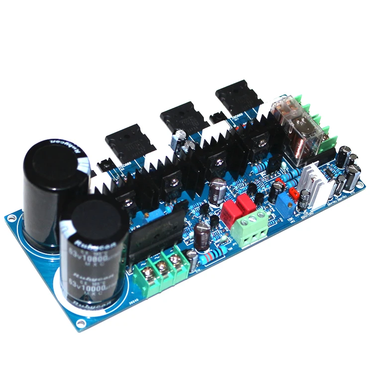 RX-V690 A1943 C5200 70 Вт+ 70 Вт 2,0 канальный hifi fever после класса усилитель платы с UPC1237 динамик защиты