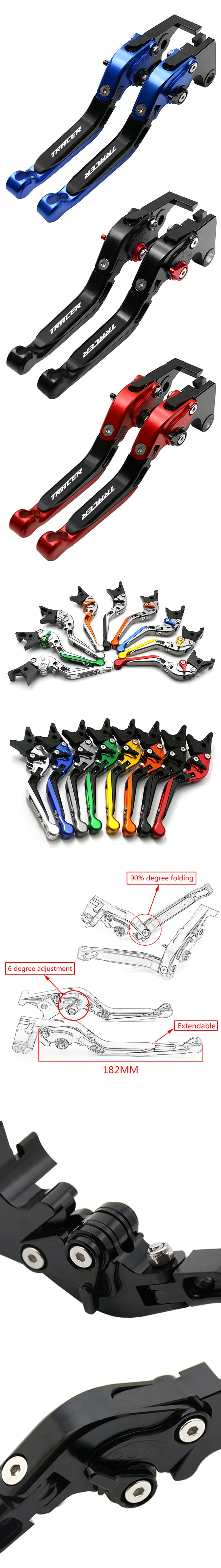 Аксессуары Мотоциклетный palancas de embrague de freno corto para Yamaha MT09 mtmt 09 MT 07 MT-10 MT 10 trazador
