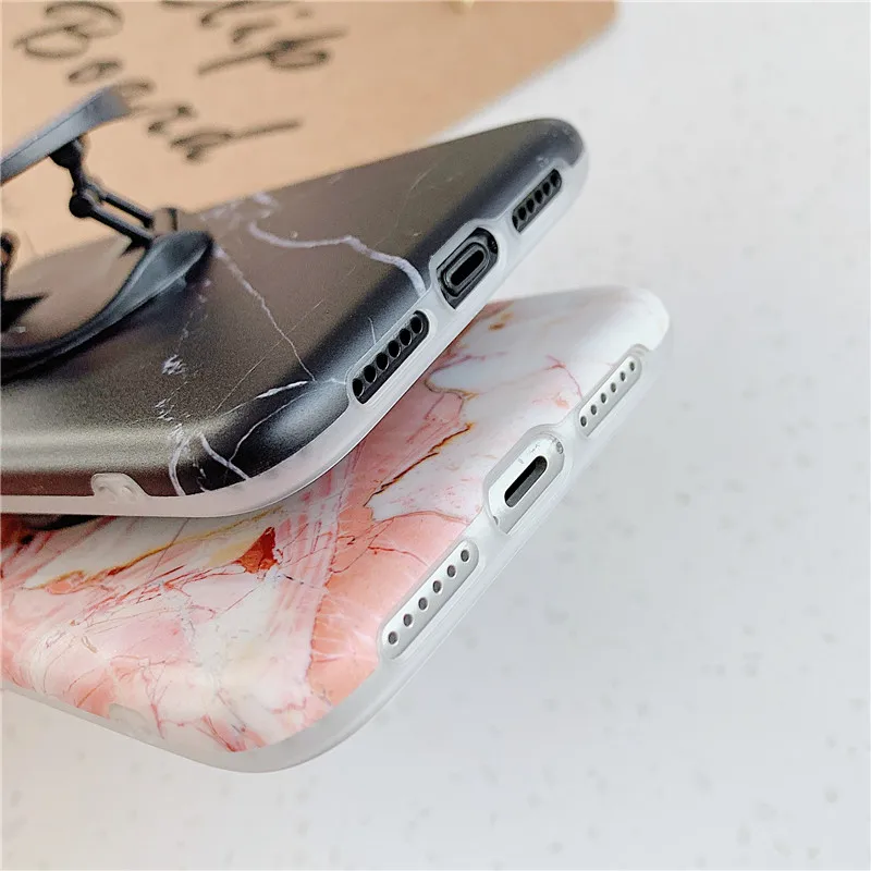 10 шт. для iPhone XS max чехол модный держатель подставка силиконовый мягкий чехол для телефона Iphone 11 Pro XR XS max