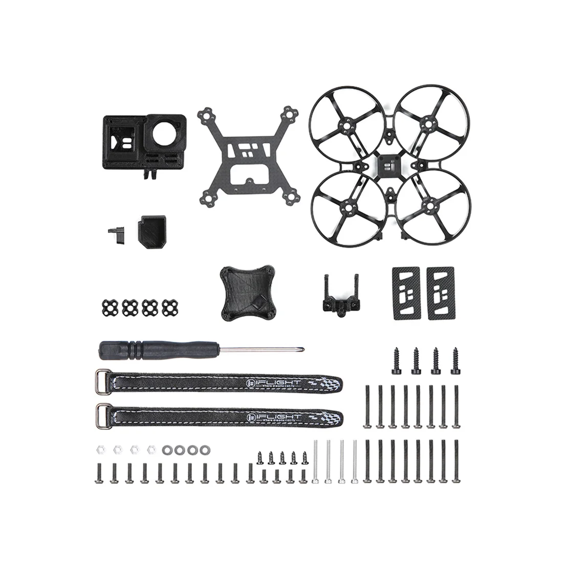 IFlight Alpha C85 толкатель FPV Дрон BWhoop DIY сборка рамки комплект w Naked для Hero 8 чехол ТПУ