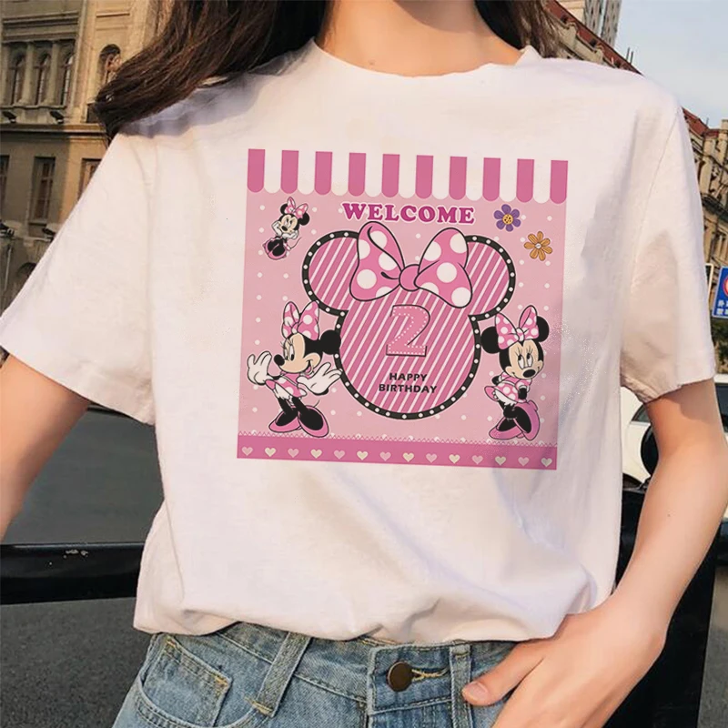 2020 Harajuku футболка с днем рождения Женская Винтажная Повседневная текстовым