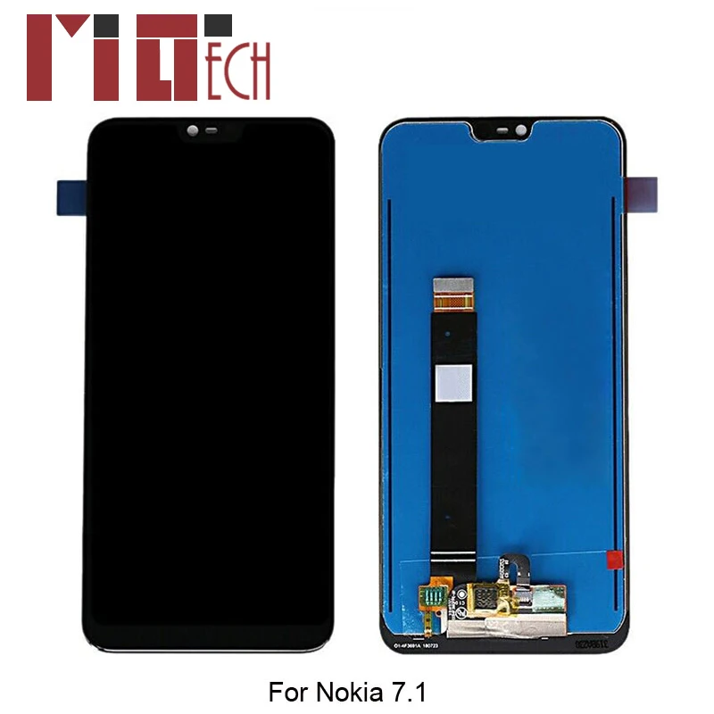 

For Nokia 7.1 TA-1100 TA-1096 TA-1095 TA-1085 TA-1097 LCD Display Touch Screen Without Frame Digitizer Assembly 5.84 inch