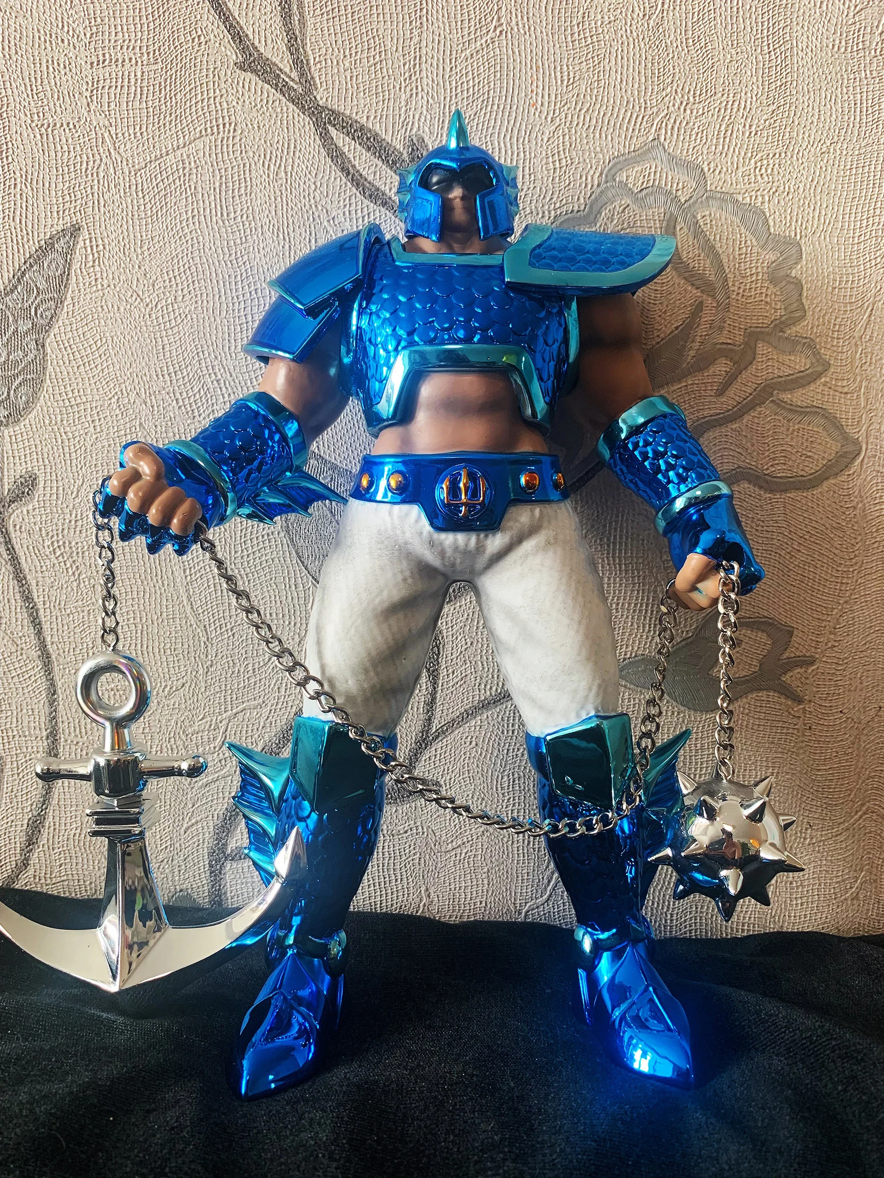 New Arrival 27cm SHG Model Saint Seiya Myth Cloth EX Sea Giant Poseidon Marine Soldier Guards Statue Figure | Игрушки и хобби