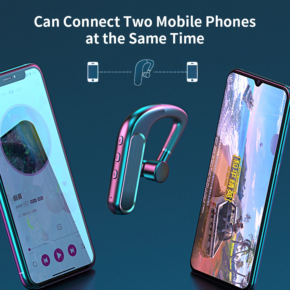 New TWS Wireless Headphones Bluetooth Headset for Phone Handsfree Earphone with Microphone Noise Reduction Earphones For Xiaomi