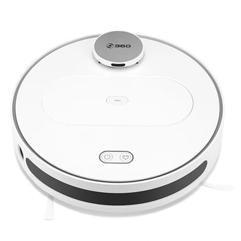 

360 S6 Robotic Vacuum Cleaner Automatic APP Remote Control Cleaning Robot 1800Pa Suction Mopping Sweeping Mode LDS Lidar SLAM