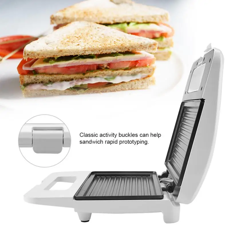 Nonstick Sandwich Maker Electric Waffles Toasted Sandwich Machine