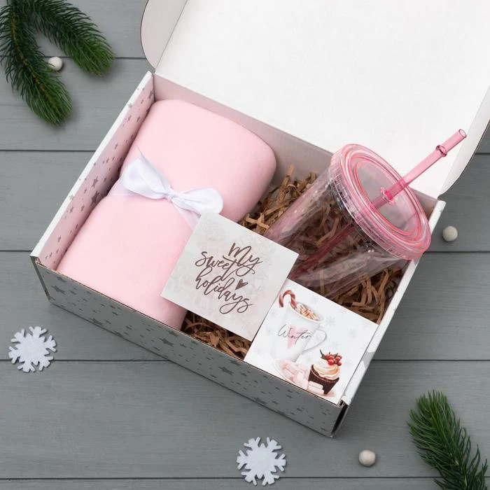 Набор подарочный &quotSweet holidays плед и акс 5306434|Покрывало| |