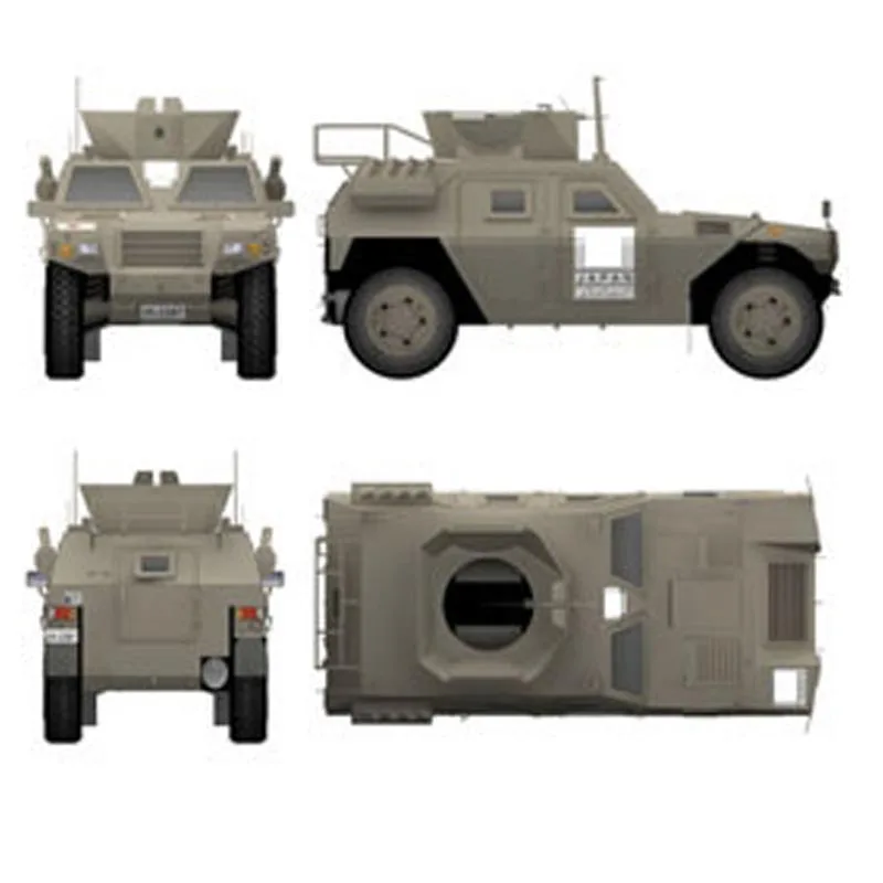 Япония JGSDF LAV светильник бронированный автомобиль Танк колесница 3d бумажная модель стерео ручной рисунок Военный танк скоростные колеса 1:28 модель игрушки