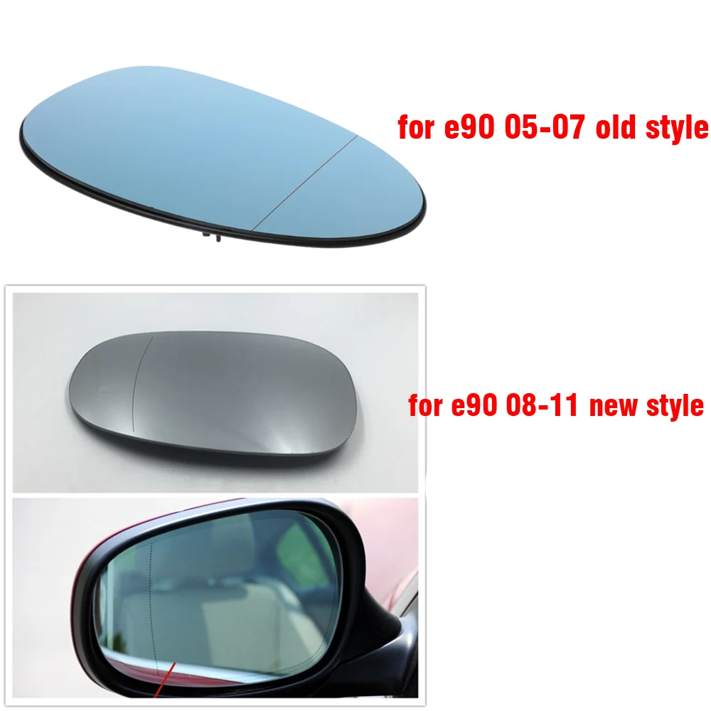 1pair For BMW E87 E81 E82 E90 E91 E92 E93 120i 128i 118d 120d 130i Rear View Side Case Trim M Style Car Rearview Mirror Caps lund bug deflector