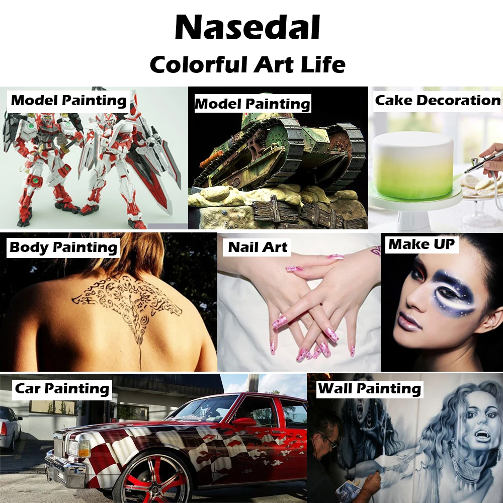 Nasedal 喷笔通用功能图
