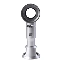 Usb Перезаряжаемый съемный базовый портативный вентилятор с тремя шестернями Мини Ручной Leafless вентилятор Настольный/настольный вентилятор с Led Ligth D