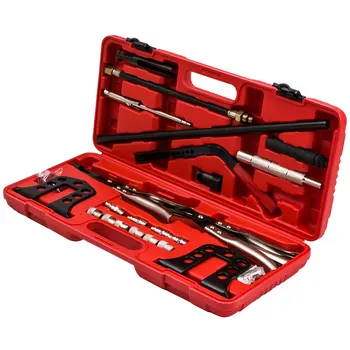 

Universal Cylinder Head Service Set Valve Spring Compressor Removal Installer FOR OHC OHV ENGINE TOOLS