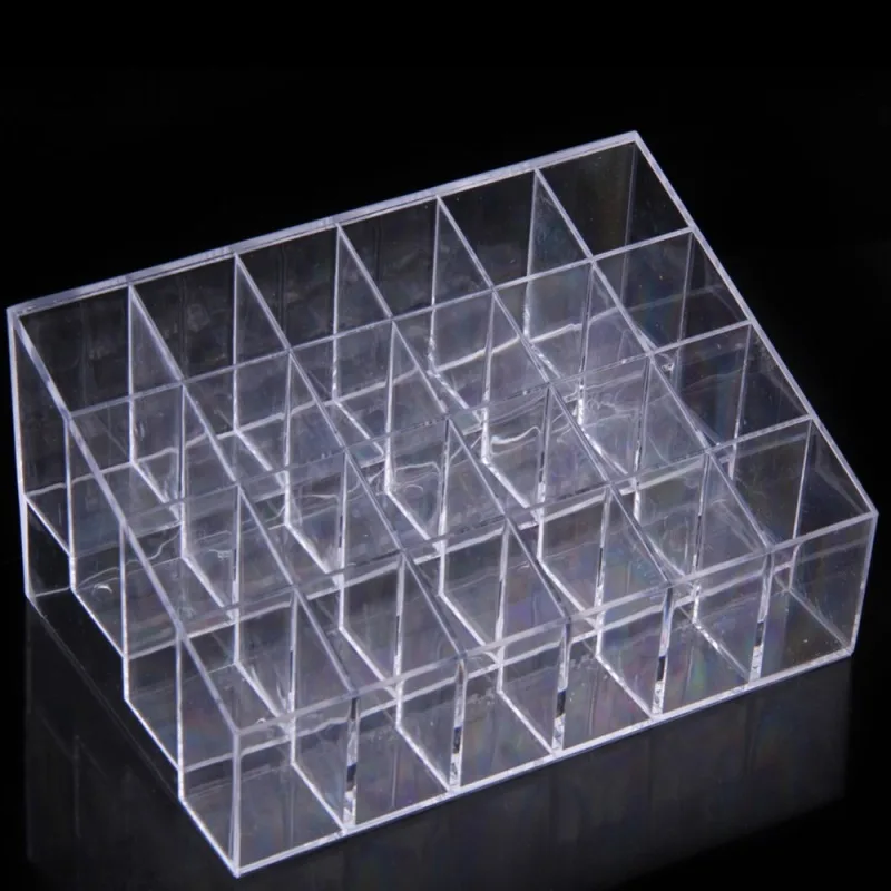24 Grid Acrylic Makeup Organizer Cosmetic Display Stand Lipstick Storage Box Makeup Make Up Case Sundry Jewelry Tool Kit Storage 24 Grid Acrylic Makeup Organizer Cosmetic Display Stand Lipstick Storage Box Makeup Make Up Case Sundry Jewelry Tool Kit Storage