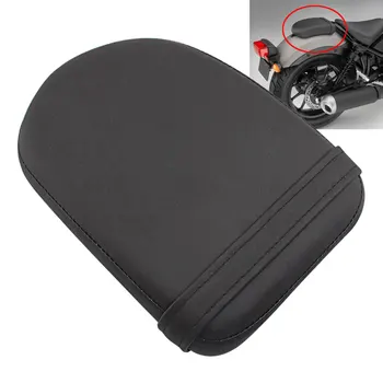 

Black Leather Motorcycle Passenger Pillion Seat Rear Fender Seat Pad For Honda 2017-2018 Rebel CMX 300 500 Motos