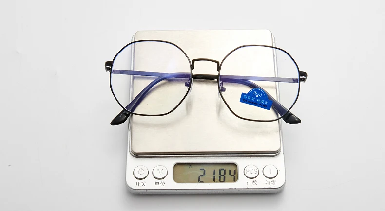 Computer Glasses Men Spectacle Frames Anti Blue Light Goggles Eyeglasses Frame Women Round Clear Lens Optical Transparent Glasse
