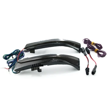 

Car Revolving Dynamic Rearview Mirror Light LED Sequential Flowing Turn Signal Lamp Running Light for VOLVO V40 V60 S60 S80 XC60