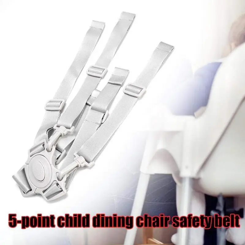 baby stroller accessories hooks Universal 5 Point Harness Baby High Chair Safe Belt For Stroller Kid Buggy Children Child Dining Pushchair Belts Chair P7k3 Baby Strollers comfotable