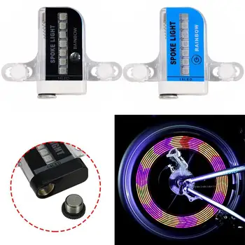 

Gofuly 14 LED Motorcycle Cycling Bicycle Bike Wheel Signal Tire Spoke Light 30 Changes 3 Modes Bicycle Spoke Light