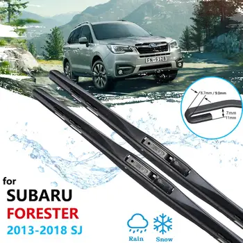 

for Subaru Forester 2013 2014 2015 2016 2017 2018 SJ Car Wiper Blade Front Windscreen Windshield Wipers Car Accessories Stickers