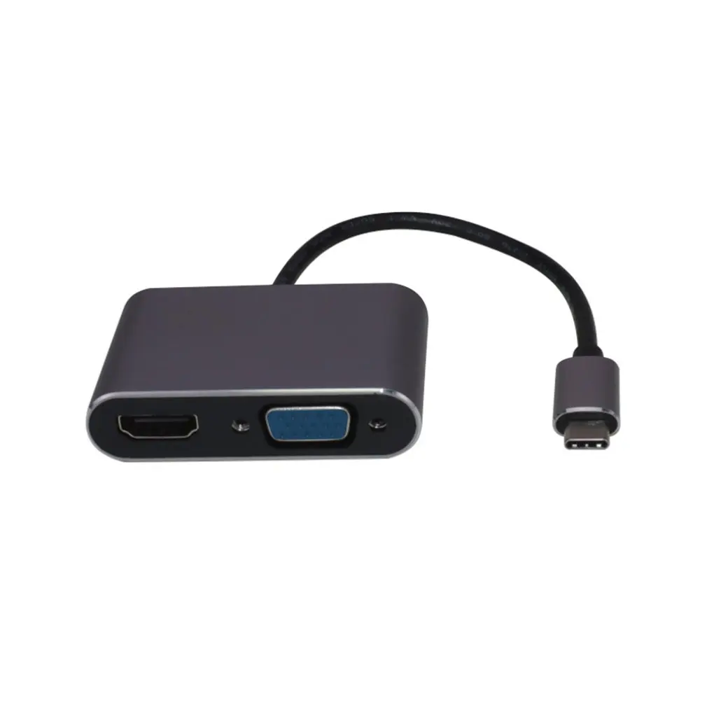 

Type-c to HDMI Female Four-in-one Transfer Cable Type C Turn 4k 30HZ HD Conversion Line Four-in-one Transfer Cable