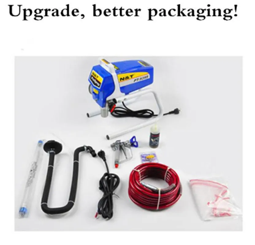 

High-pressure Airless Spraying Machine Spray Gun Airless Paint Sprayer Wall spray PT-9395 Paint sprayer 1100w 220v