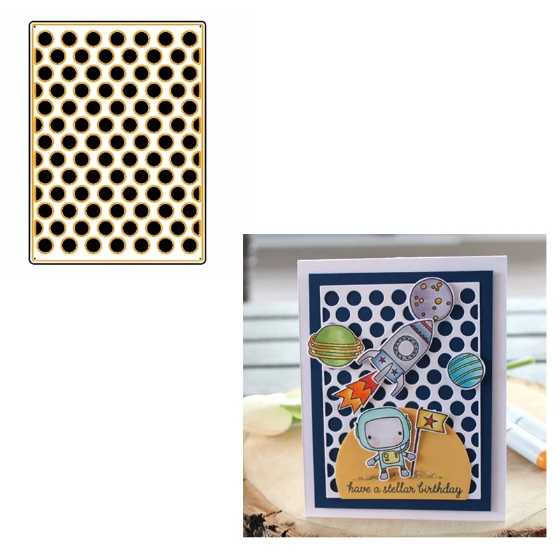 

Metal Cutting Dies Circle Frame Style Stencil For DIY Scrapbooking Crafts Decorative Album Template Making Die Cut 2019
