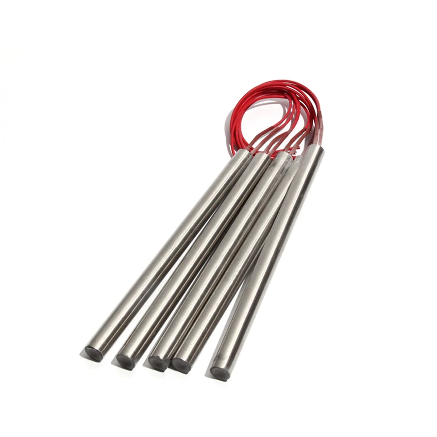 Aquecedor Elétrico de Cartuchos de Molde Peças 20 mm 380500 mm 201 w 1900w 2000w 2100w 2200w Tubo de Aquecimento Cilíndrico Aço Inoxidável