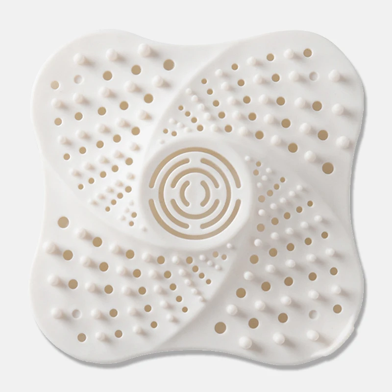 Веерообразный силиконовый ситечко для кухонной раковины ручной дизайн стопор для воды трап Защита окружающей среды Ловец волос