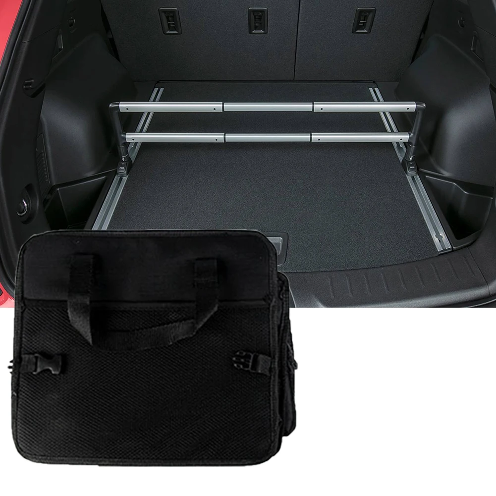 

Container Oxford Holder Foldable Tidy Multi Bag Cooler Universal Storage Box Cargo Mesh Multipurpose Separation Trunk Organizer