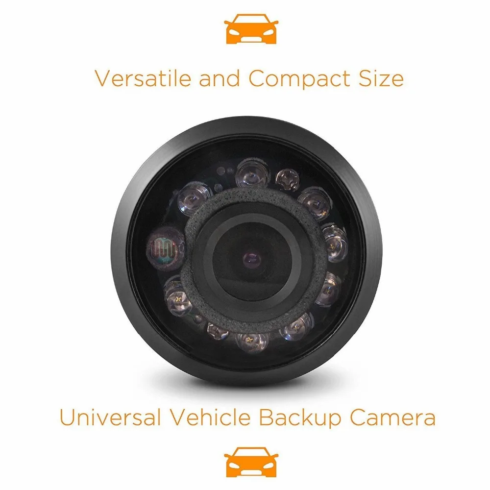 Reverse Parking Backup Cam Monitor 2.4G Wireless RCA Video Transmitter Receiver Adapter Kit for Car DVD Monitor Rear View Camera (3)