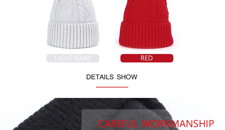 粗羊毛棱形格子花样帽子速卖通详情页_06