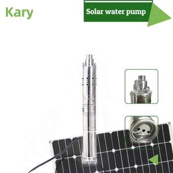 

High Head Submersible 120 Meter Deep Well Solar Powered Water Pump For Irrigation