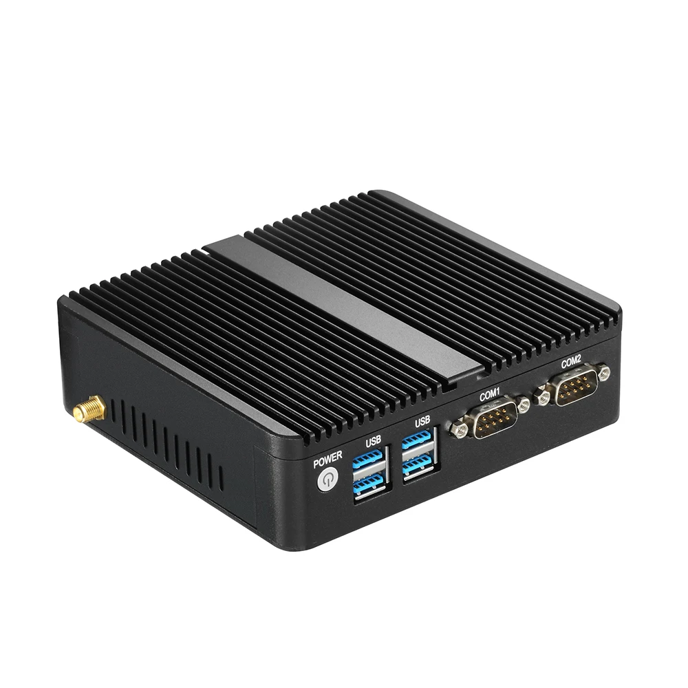 Mini Núcleos Quad Intel Celeron J4105 Windows 10 Ddr3l Msata Ssd Wifi Bluetooth Rs232 Duplo Nic Hdmi Vga 4 * Usb Fanless - Imagem 3