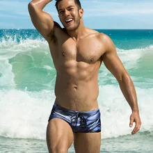 Austinbem Camoufalge, мужские плавки для плавания, сексуальные нейлоновые качественные пляжные шорты, одежда для плавания, купальный костюм, мужской костюм для серфинга, XX-444