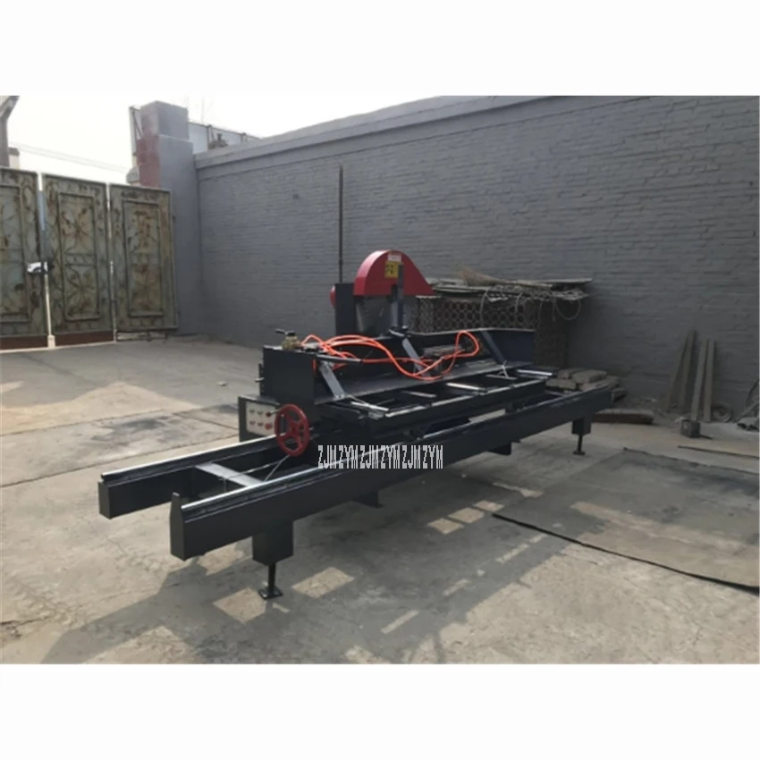 Automatic Round Log Sliding Table Saw Woodworking Machinery Disc Saw Panel Saw Large Slide Table Saw Wood Cutting Tool 380V