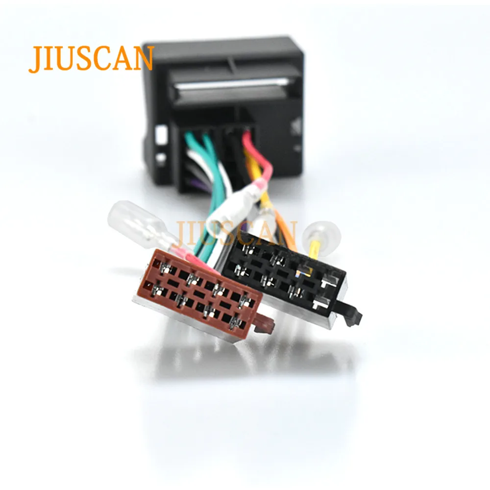JIUSCAN "12-023 ISO радио для FORD 2003+(выберите модели) Проводка F-жгут провода кабель штекер Адаптер стерео"