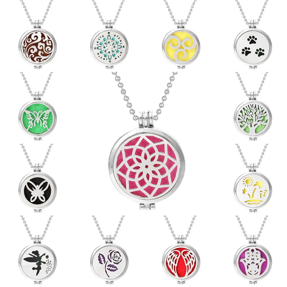 Подвеска для ароматерапии ожерелье с ароматом духов диффузное ювелирное изделие